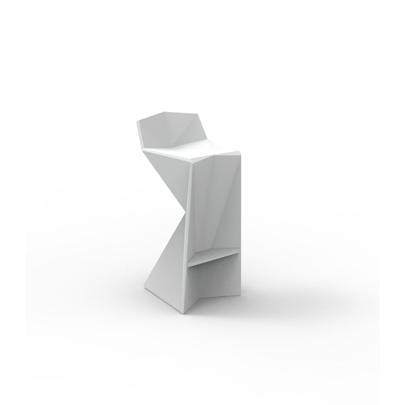 Tabouret haut in & out VERTEX - ice