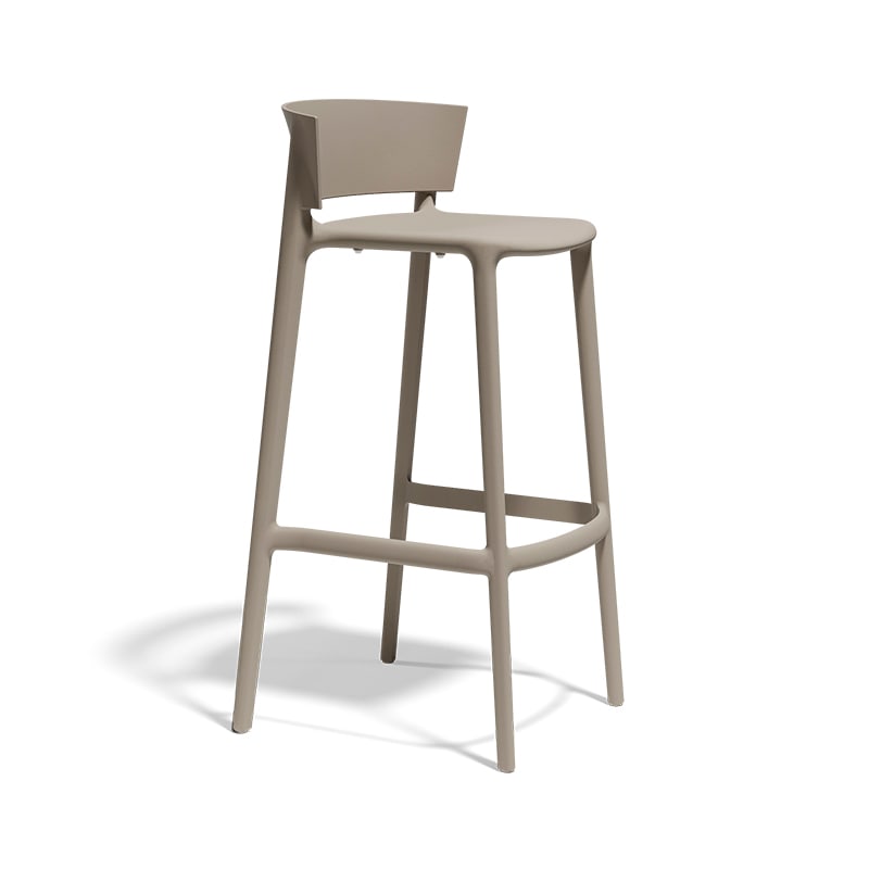 Tabouret in & out H94 AFRICA - gris
