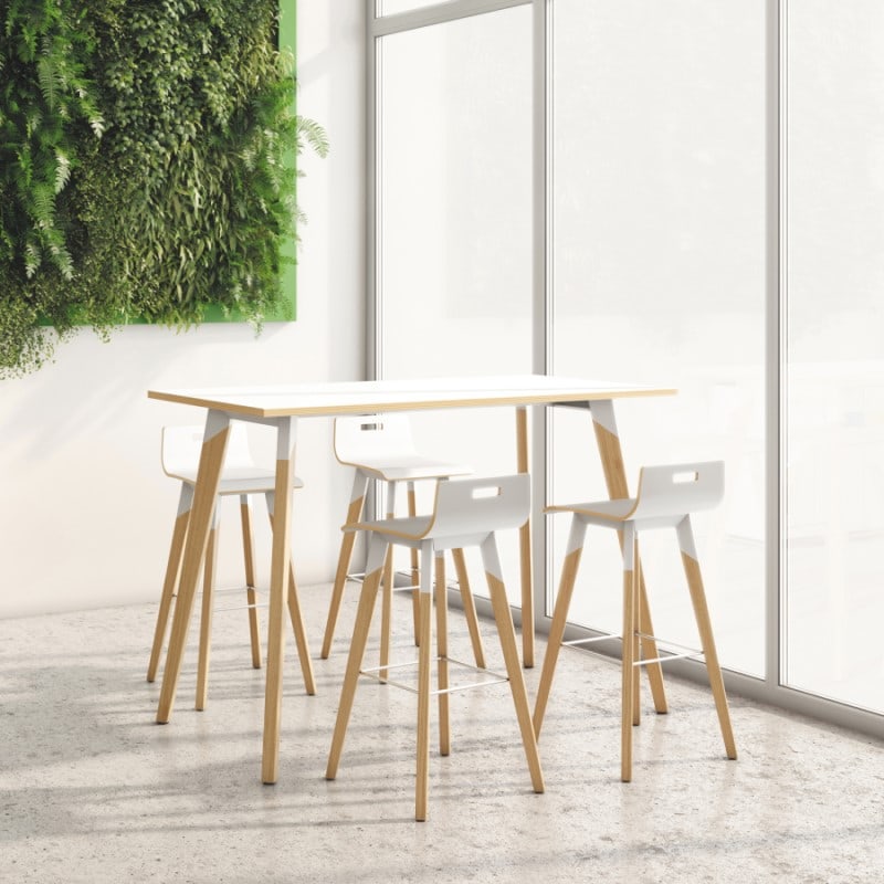 Tabouret pieds en bois EVASION - EOL