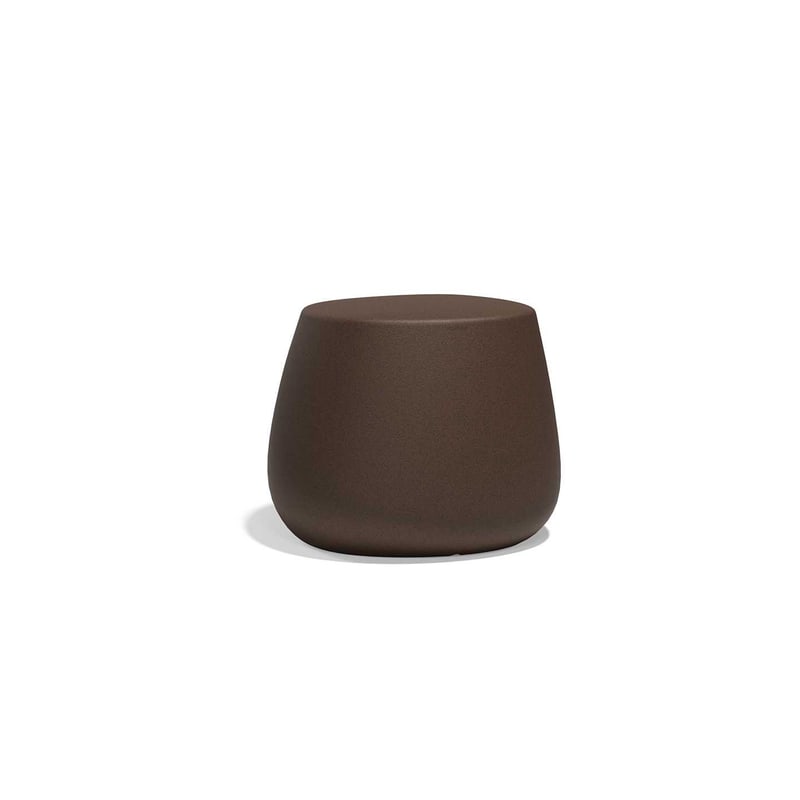 Tabouret STONE STOOL - marron