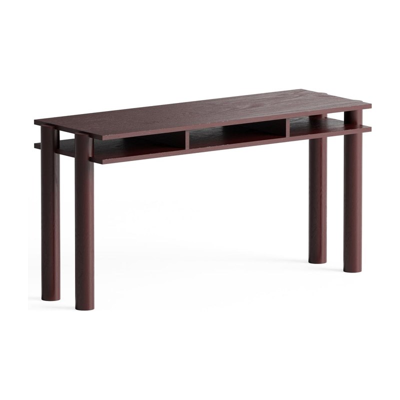 Bureau BOLD - Burgundy oak
