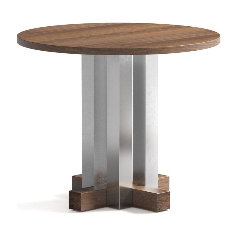 Table CRUZ 90 - chêne foncé