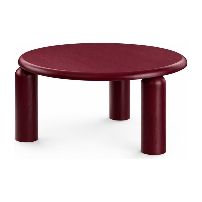 Table NEO LOW - bordeaux