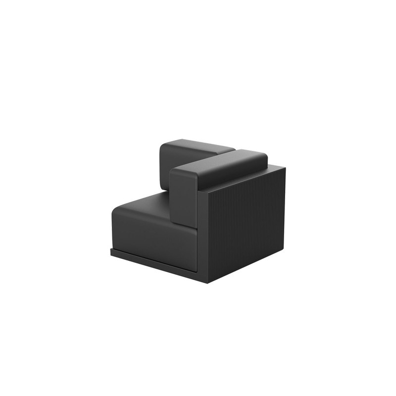 Module avec accoudoir droit de canapé GATSBY - anthracite 2006