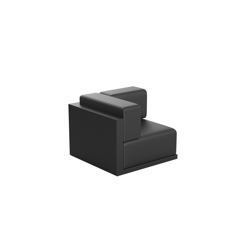 Module avec accoudoir gauche de canapé GATSBY - anthracite 2006