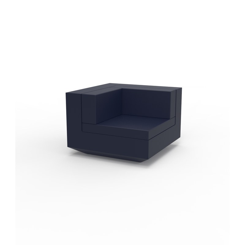 Module d'angle de canapé VELA - bleu 2018