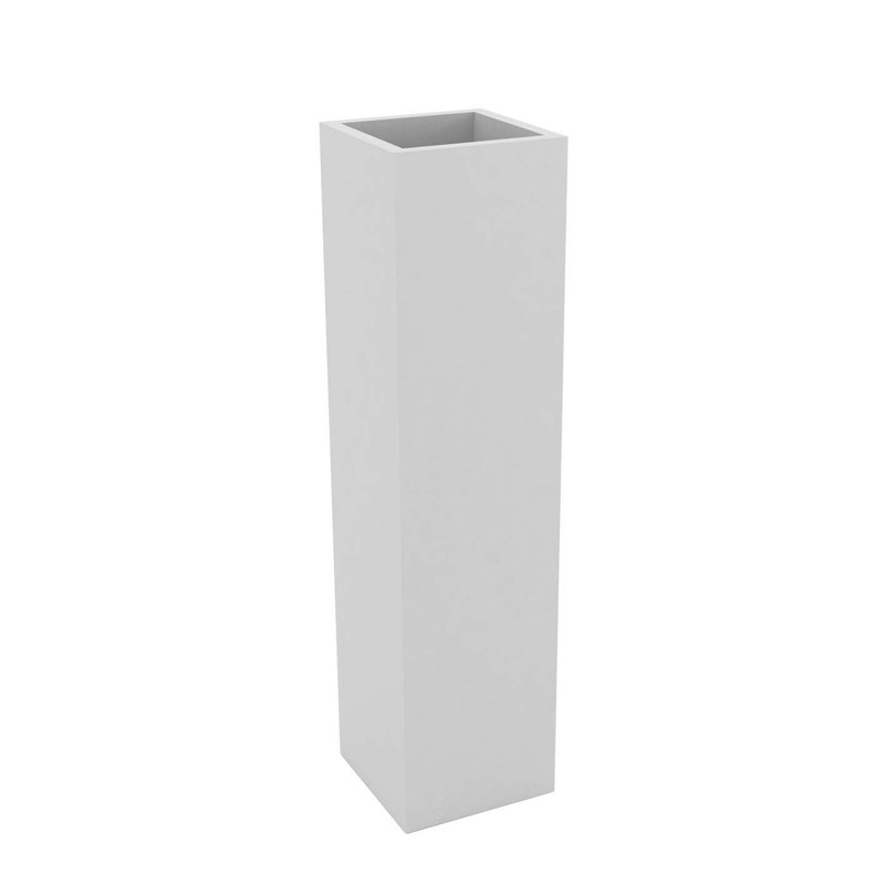 Pot colonne carré CUBO 20 x 20 x 80 cm de VONDOM