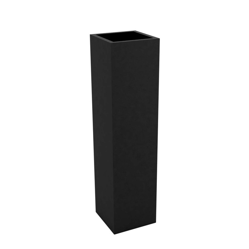 Pot colonne carré CUBO 25 x 25 x 100 cm de VONDOM