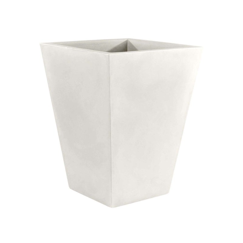 Pot cône carré haut CONO 10 x 10 x 20 cm de VONDOM