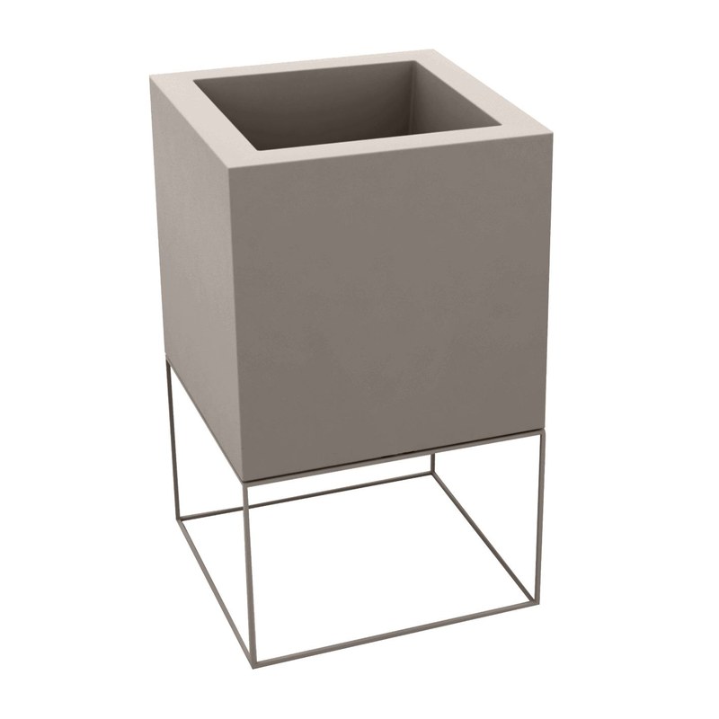 Pot cube nano VELA 18 x 18 x 28 cm de VONDOM