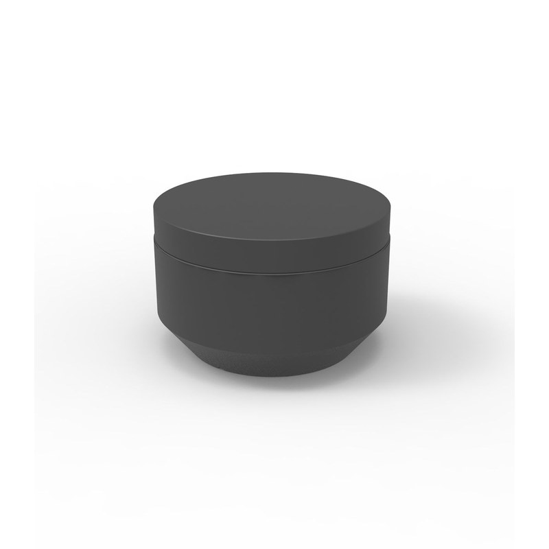 Pouf rond VELA Ø 60 cm - anthracite 2006