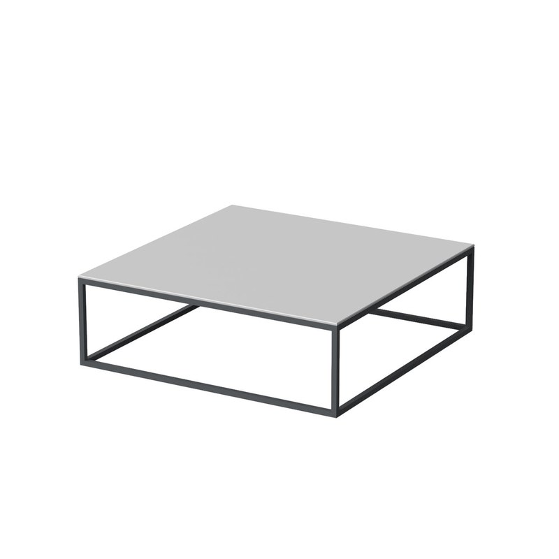 Table basse PIXEL 80 x 80 cm - anthracite