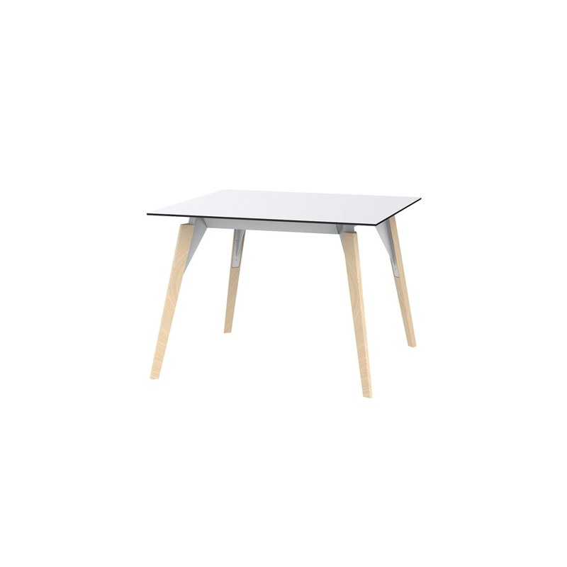 Table FAZ WOOD 100 x 100 cm de VONDOM