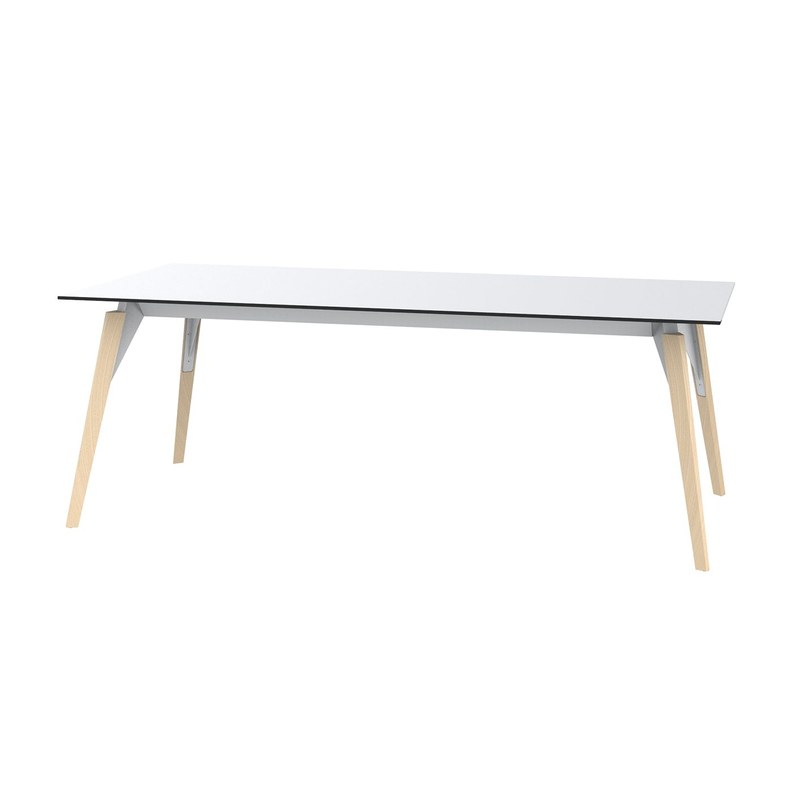 Table FAZ WOOD 200 x 100 cm de VONDOM