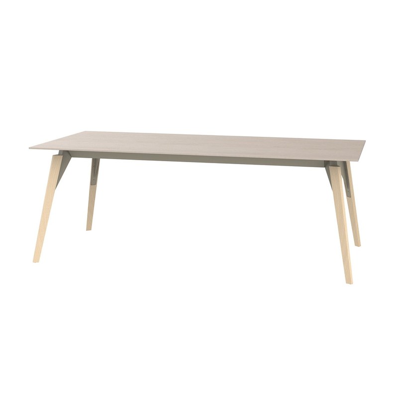 Table FAZ WOOD 200 x 100 cm - ecru