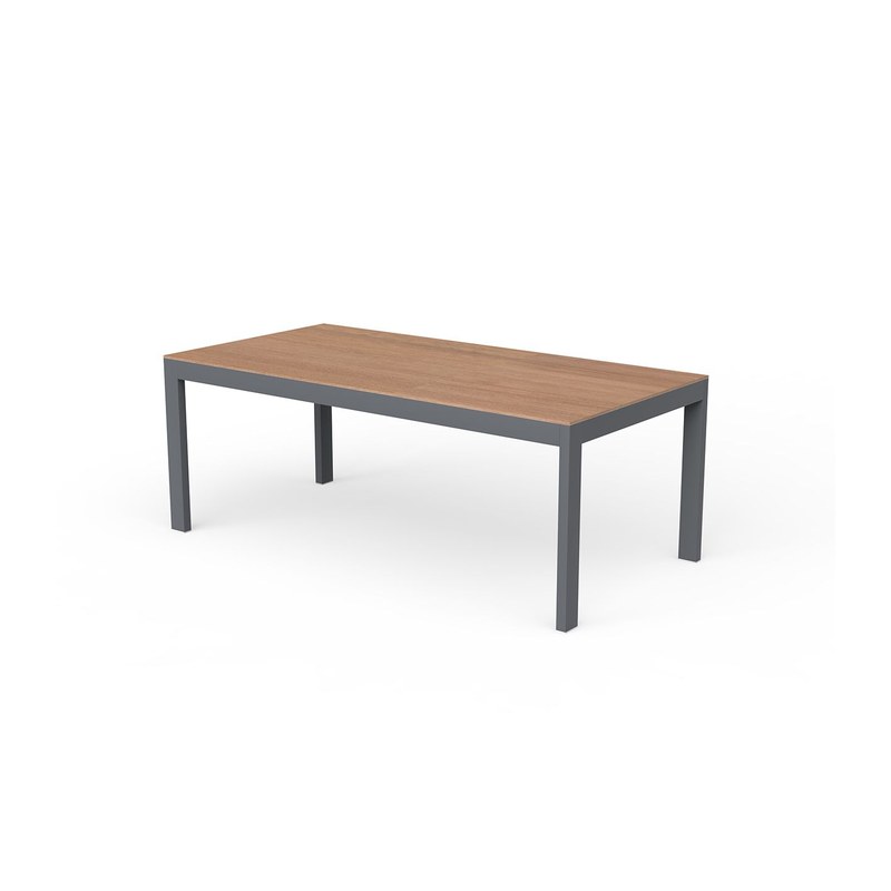Table POSIDONIA 200 x 100 cm - anthracite