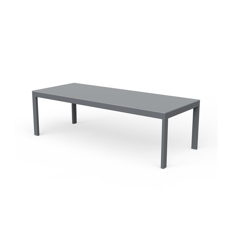 Table POSIDONIA 250 x 100 cm - anthracite